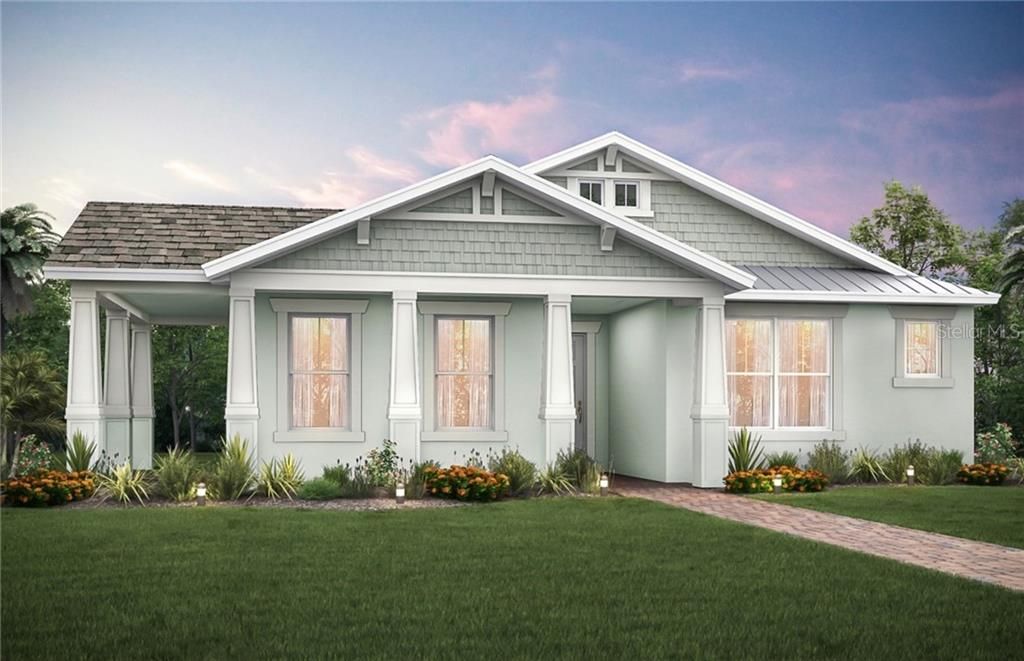 Artist Rendering for New Construction Home provided by Builder.