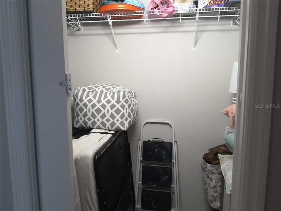 WALK IN CLOSET IN REAR GUEST BEDROOM