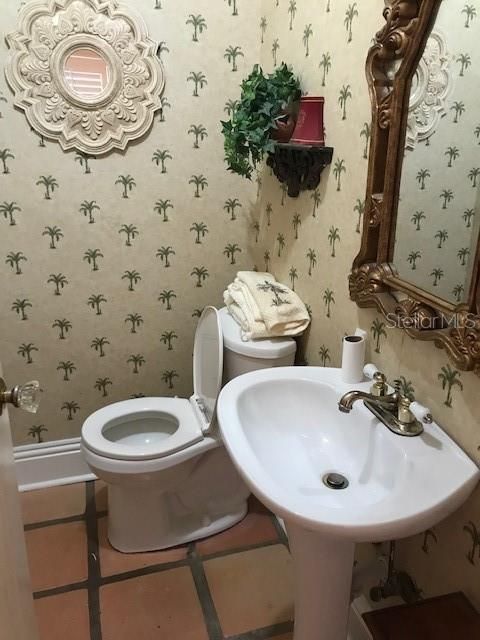 Down stairs Powder Room