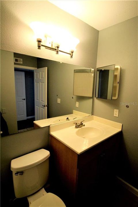 2nd Bathroom Vanity and Toilet