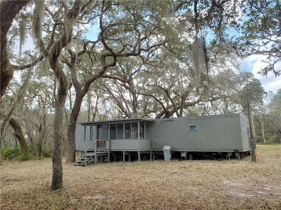 Rear View of Home