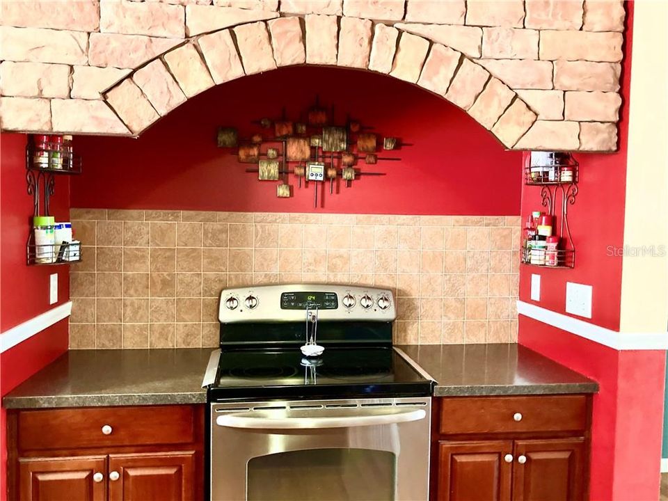 Kitchen Range Nook