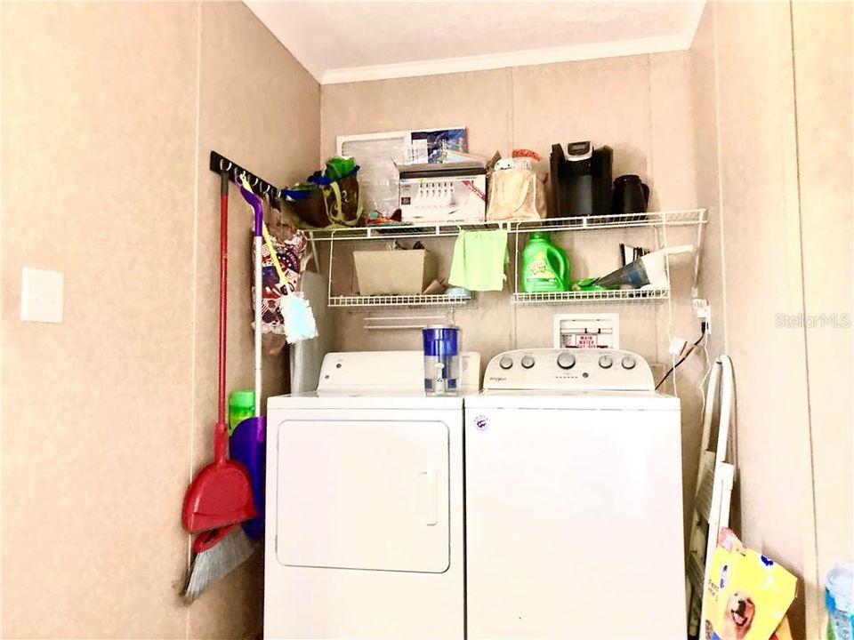 Inside Laundry Room