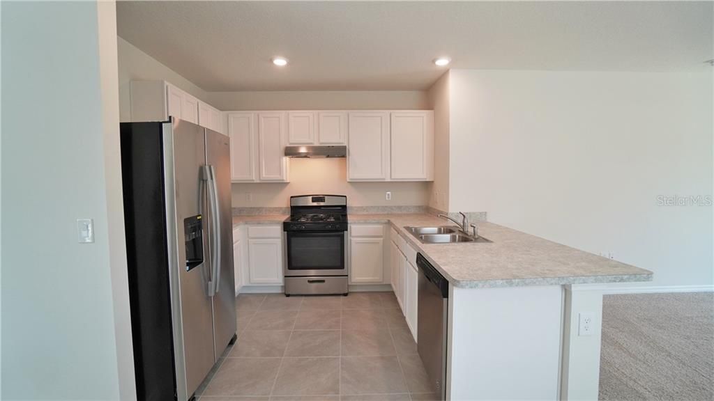 Kitchen with Stainless Steel Appliances