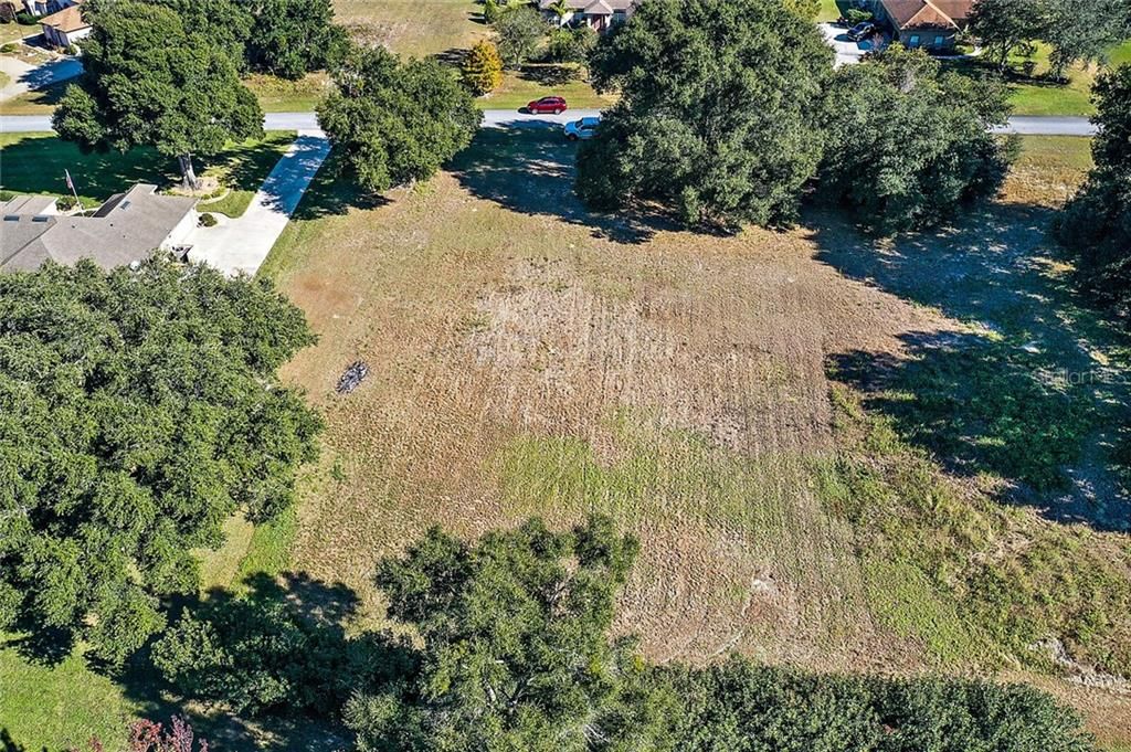 Aerial of Vacant Lot