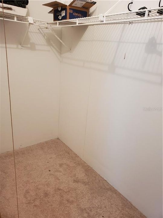 Walk-in Closet (for First Spare Bedroom)