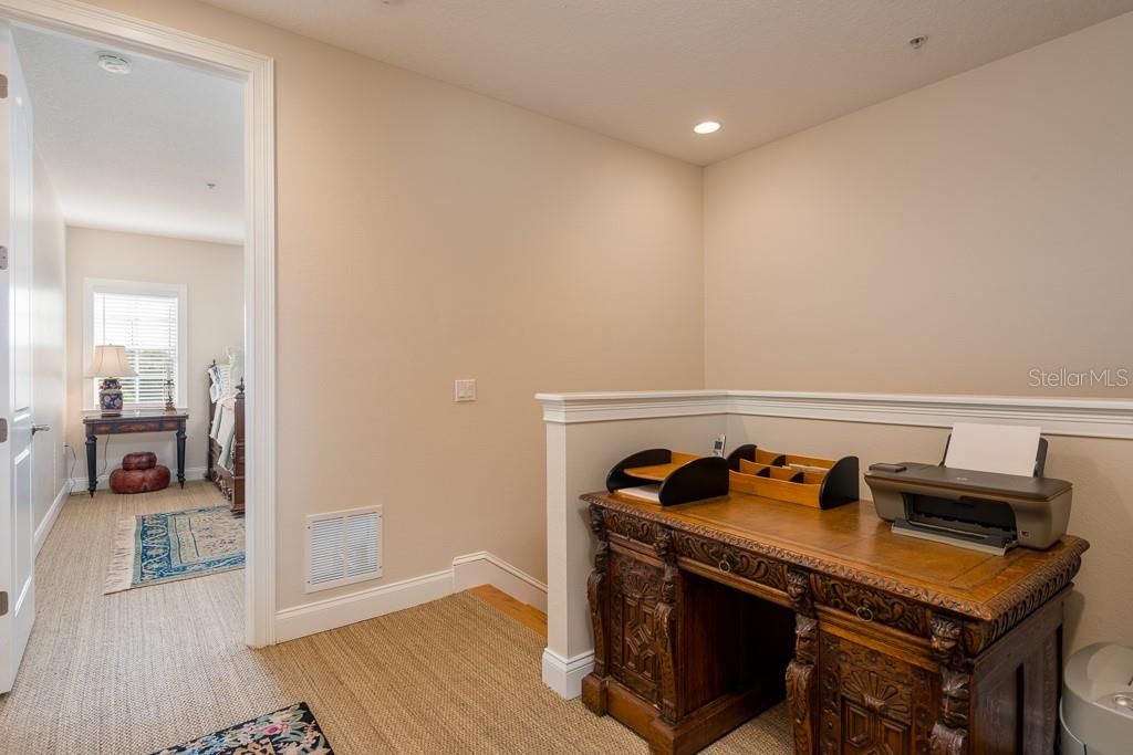 Third floor landing is the perfect spot for your home office!