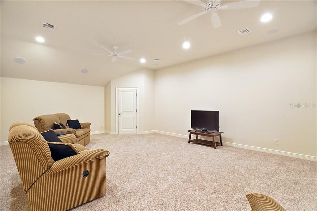 Upstairs 18' x 28' bonus room ~