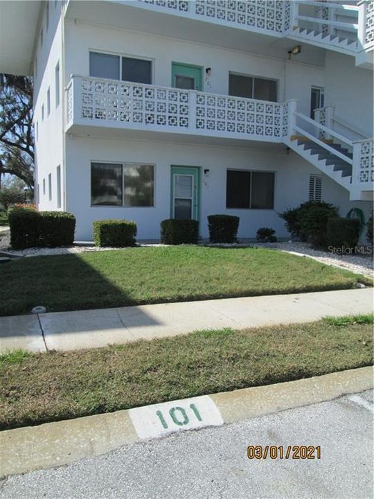 Assigned Parking Spot at your front door
