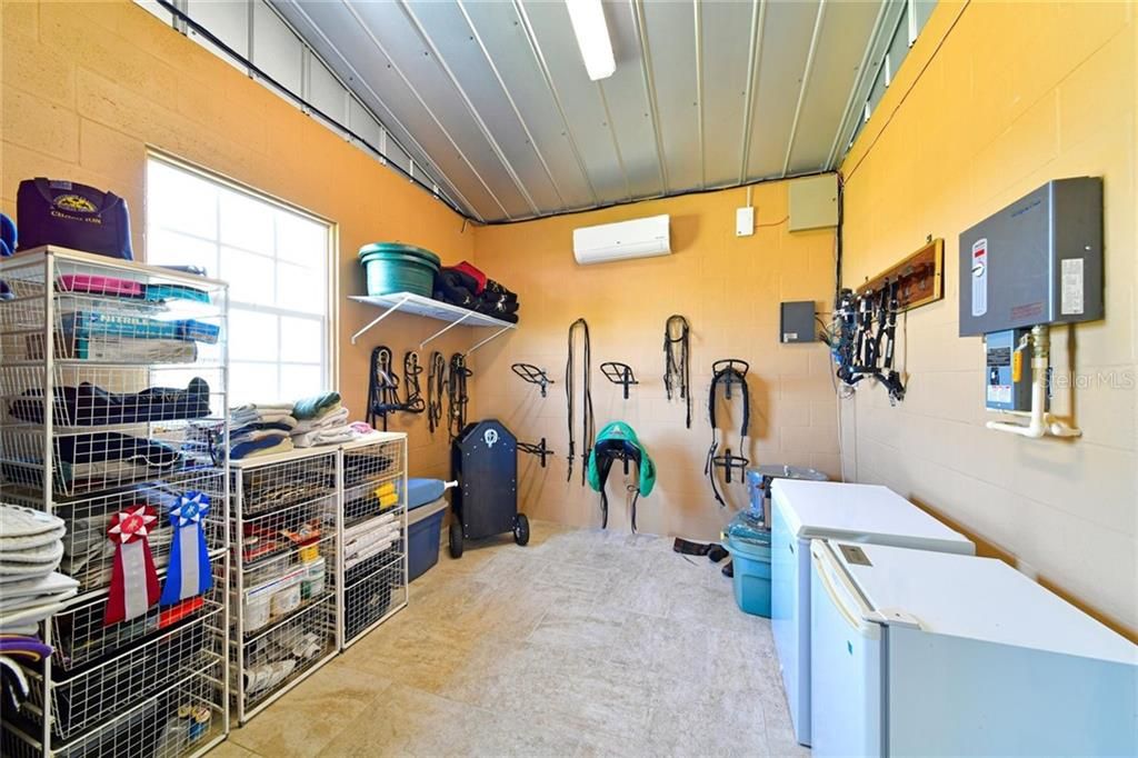 Air Conditioned Tack Room