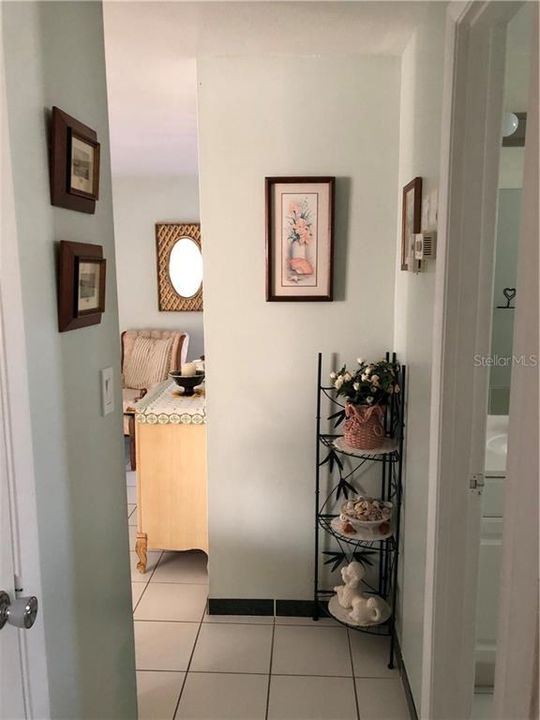 Hallway by Bathhroom 1 and Bedroom 2