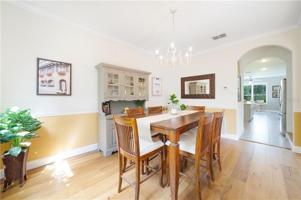 Entertain in this beautiful dining room!