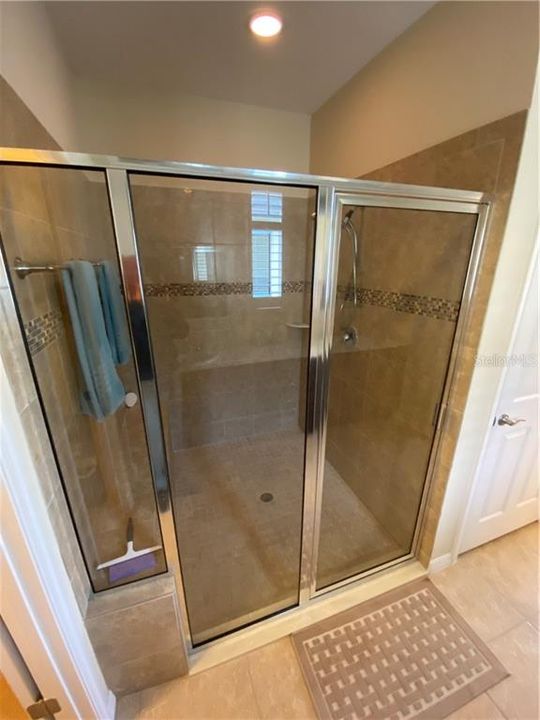 Walk-in Shower in Master Bathroom