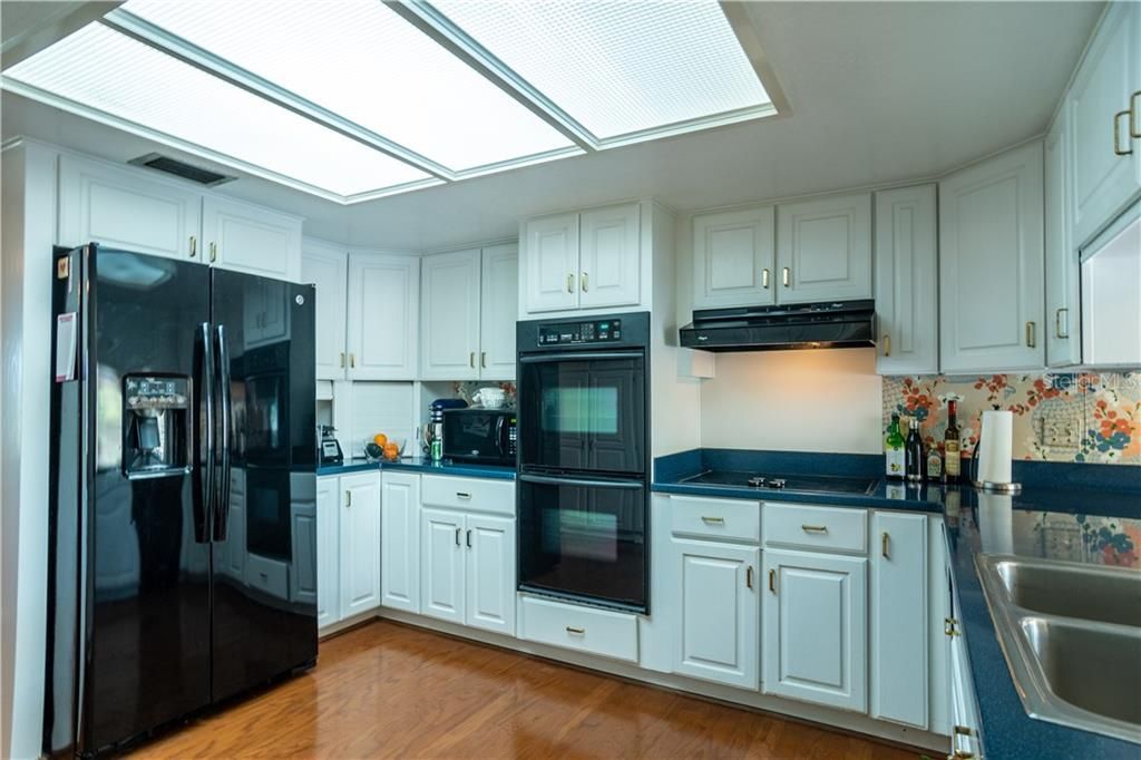 Kitchen with double oven