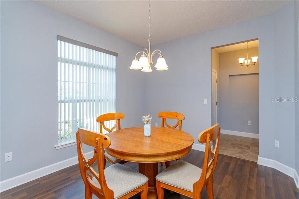 Formal Dining Area or Bonus Space with 9 foot ceilings