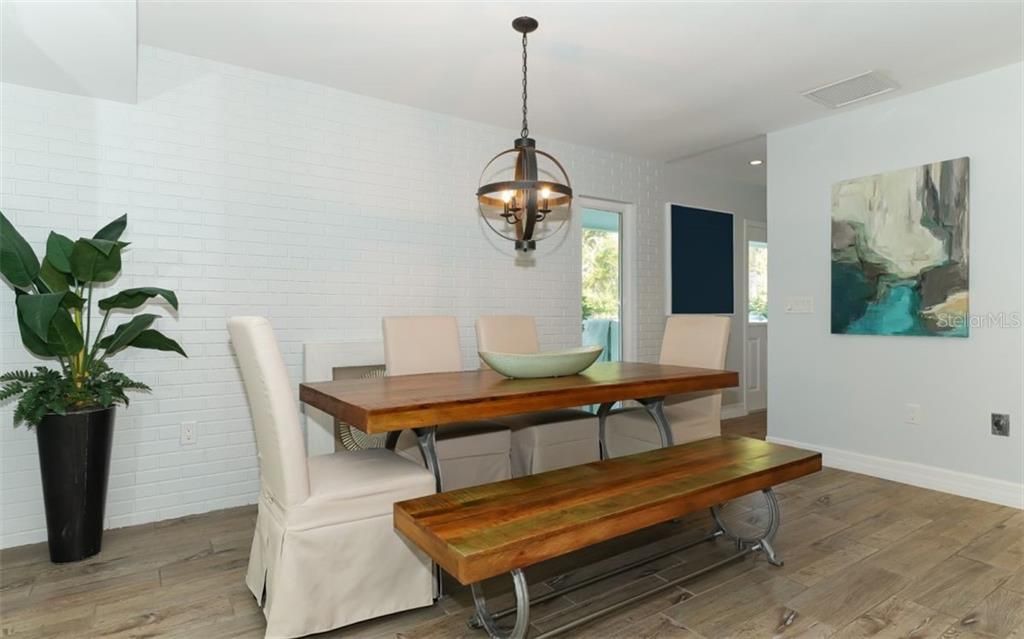 Kitchen leads to Laundry Room