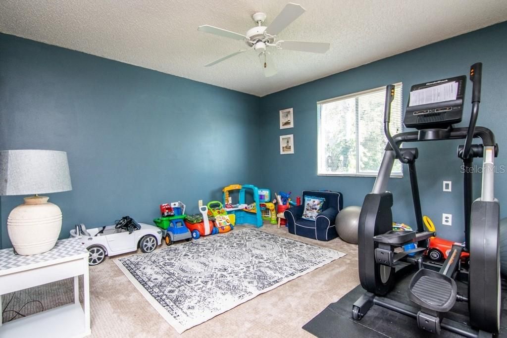 Upstairs loft - perfect for work out area, playroom, WFH, media room