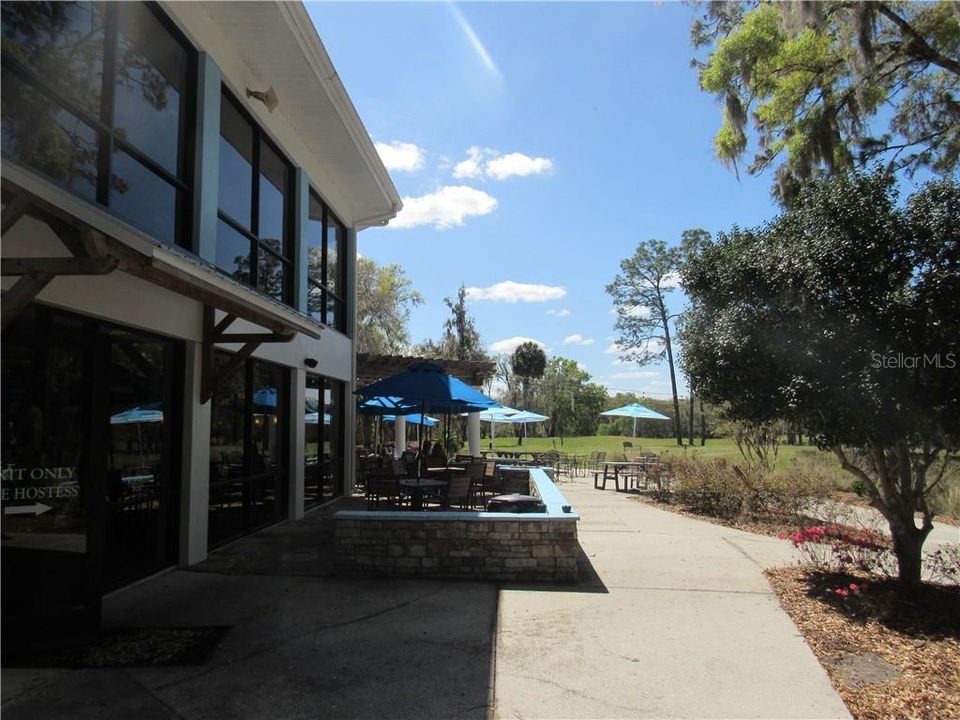 Out Door Dining Available At The New Community Center Presenting Delicious Cuisine!