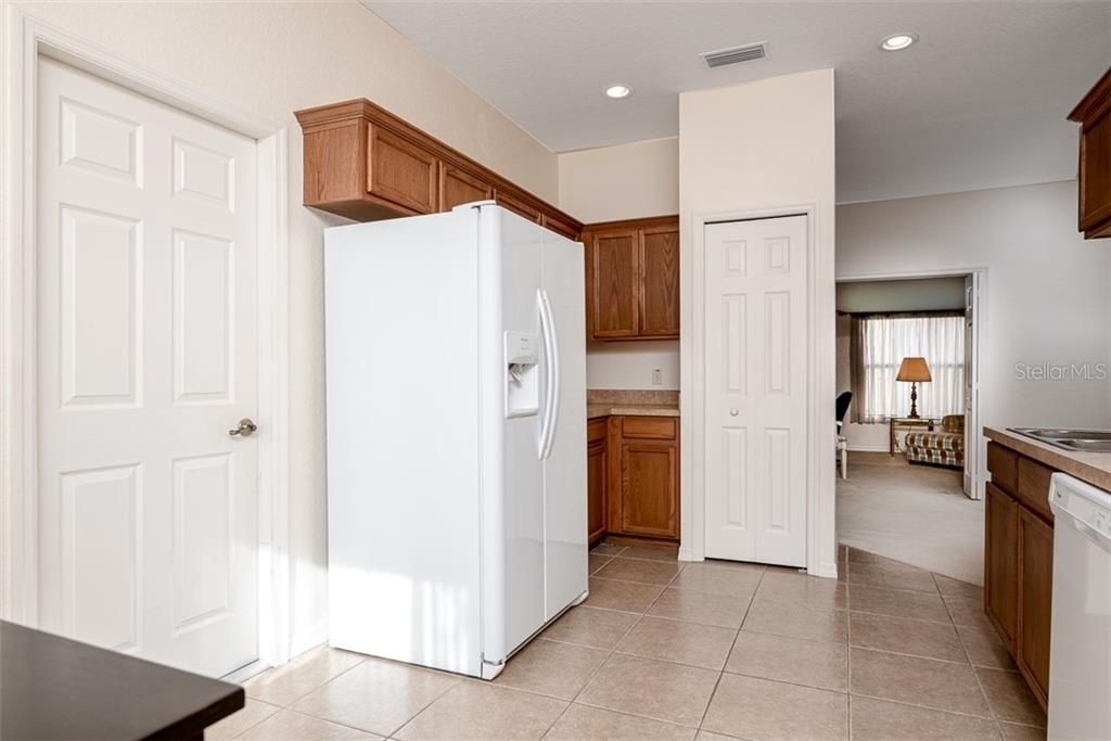 The kitchen has a newer dishwasher, new garbage disposal and a handy closet pantry.