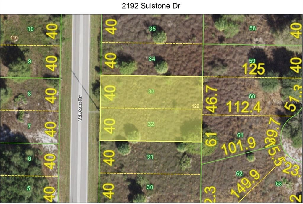 80X125 building lot