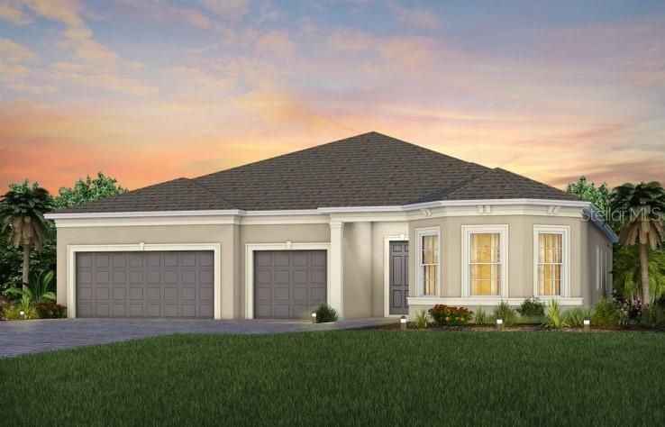 Artist Rendering for New Construction Home provided by Builder.