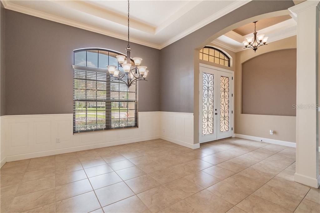 Stunning Entry Foyer and Formal Dining Room