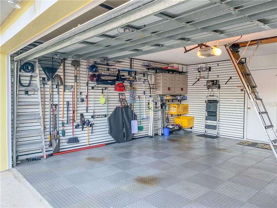 Workman's dream garage