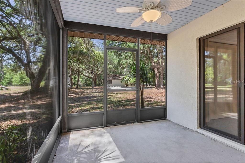 SCREENED PATIO