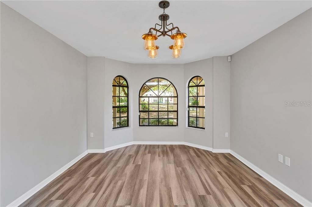 DINETTE WITH LARGE OPEN WINDOW