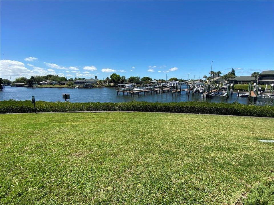 Tranquil waterfront view