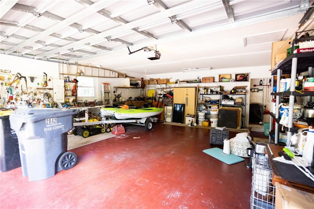 Oversized 2-Car Garage