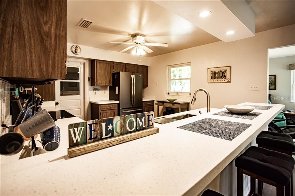 Very spacious and welcoming Kitchen comes fully equipped