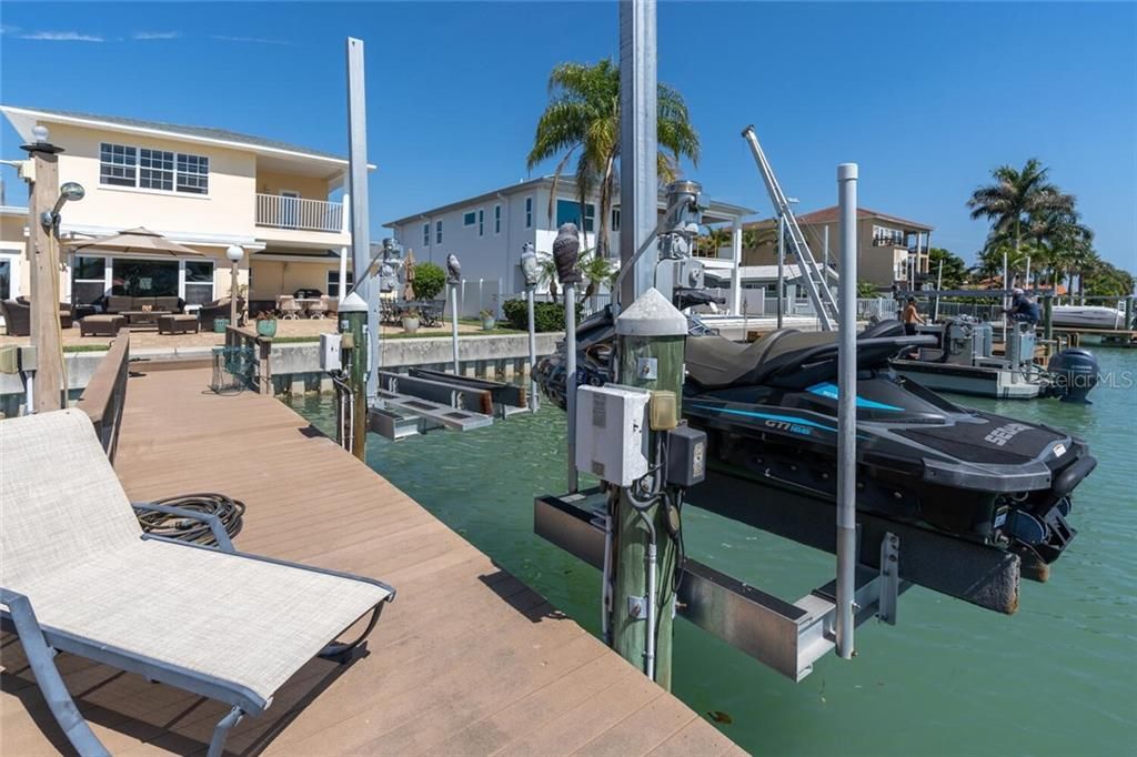 2 Swinger Boat Lifts with remotes