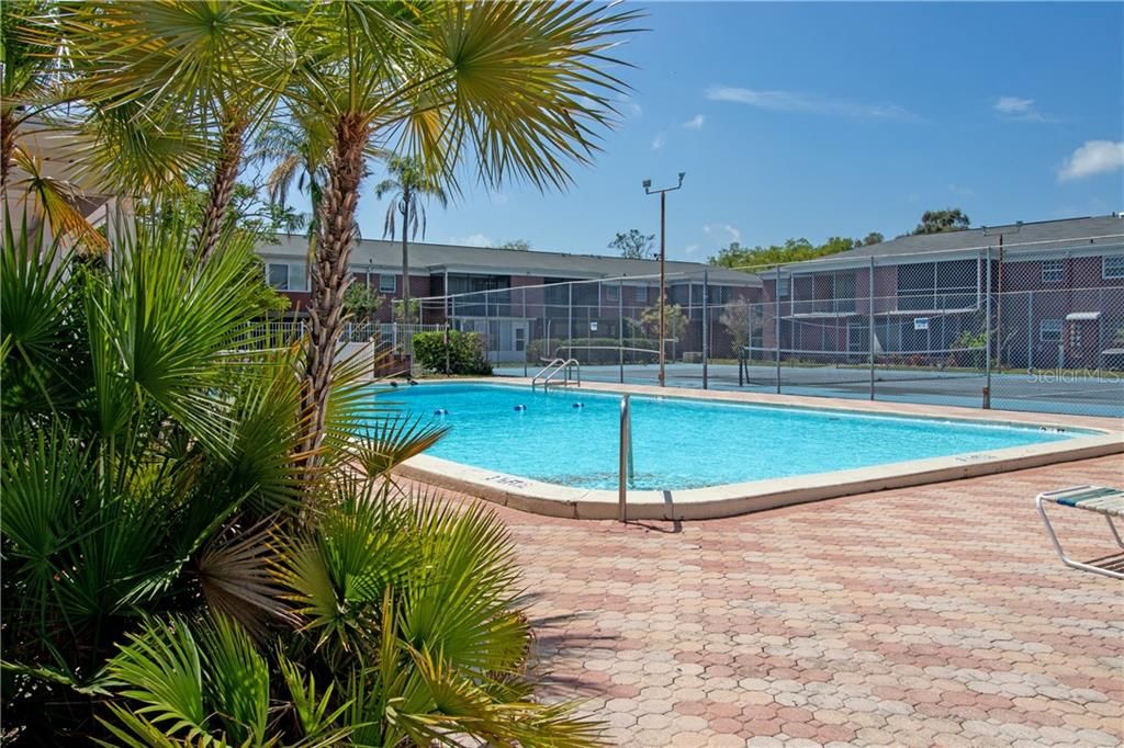 Tennis Courts and 2 Community Pools
