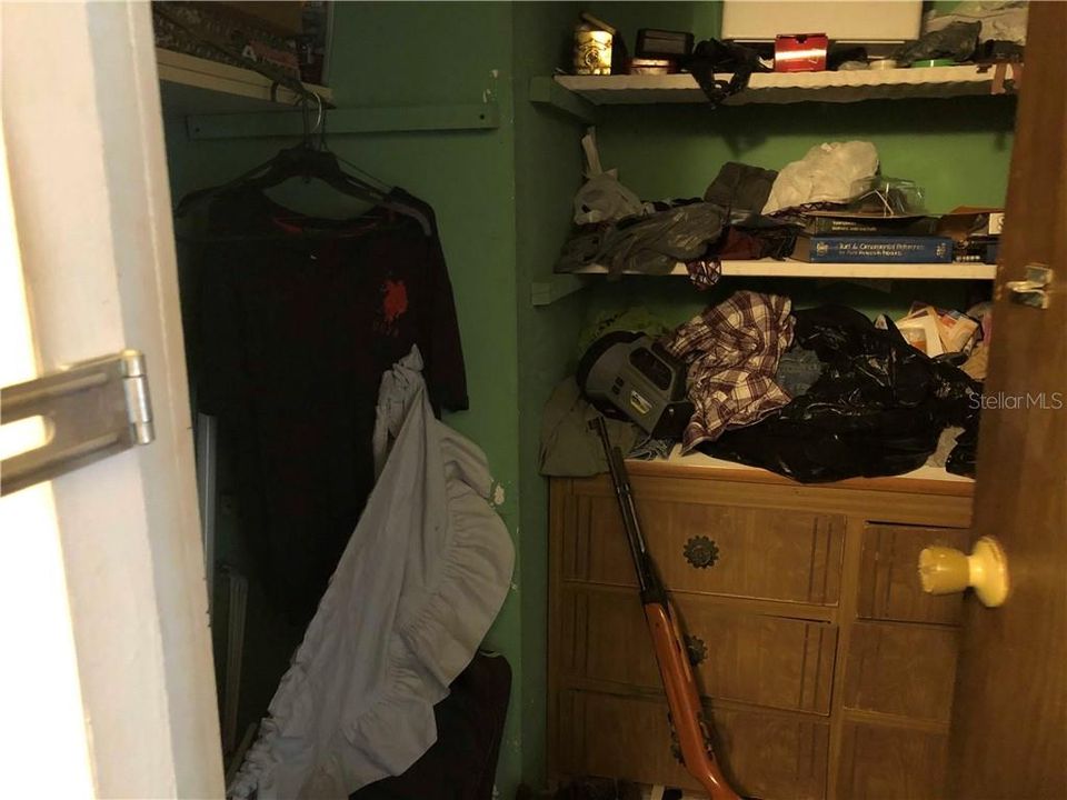 Hall closet