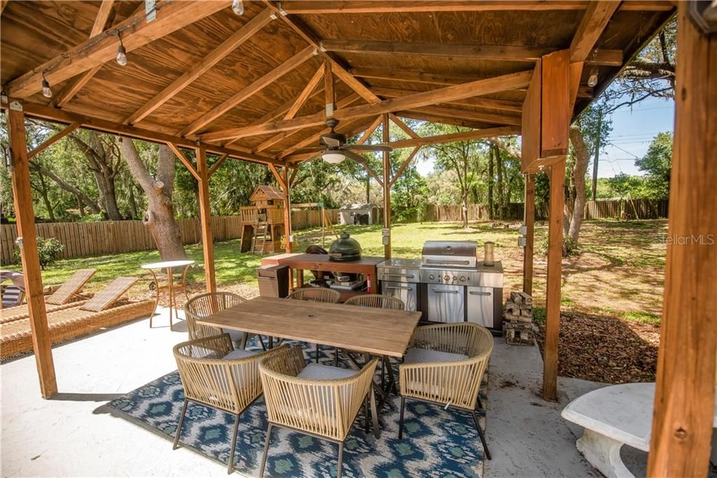 Imagine the bbqs your could host here!