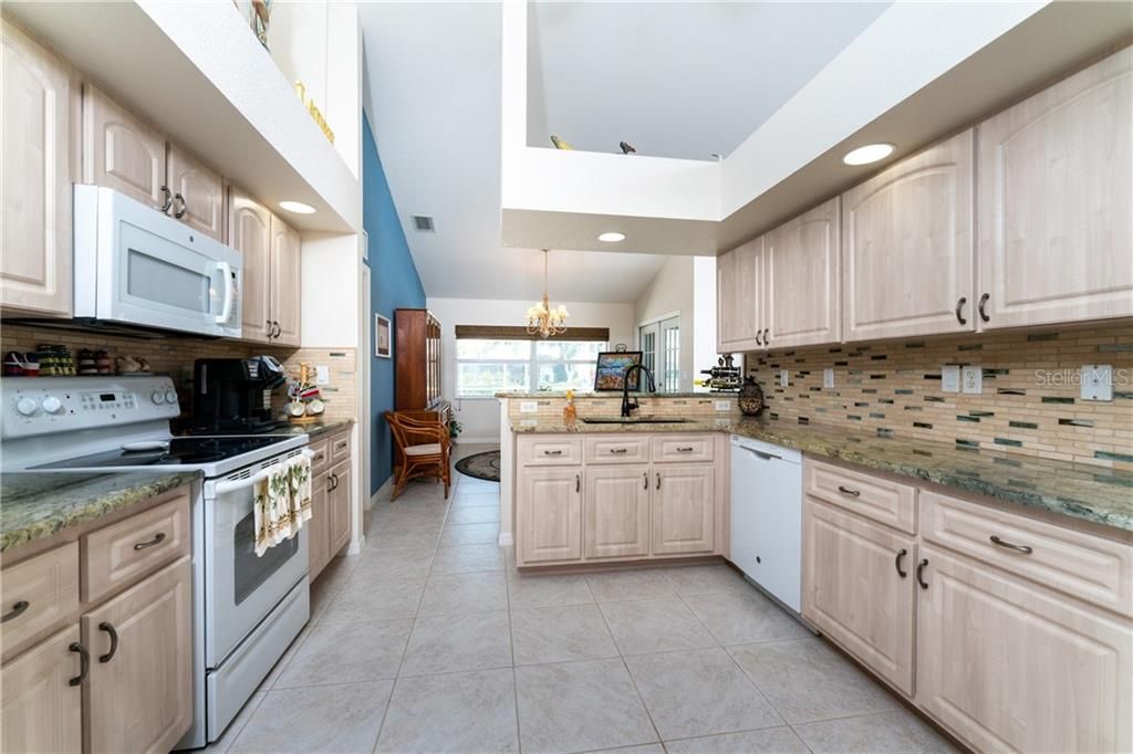 The resident chef will appreciate the kitchen's thoughtful layout where food prep is a pleasure.
