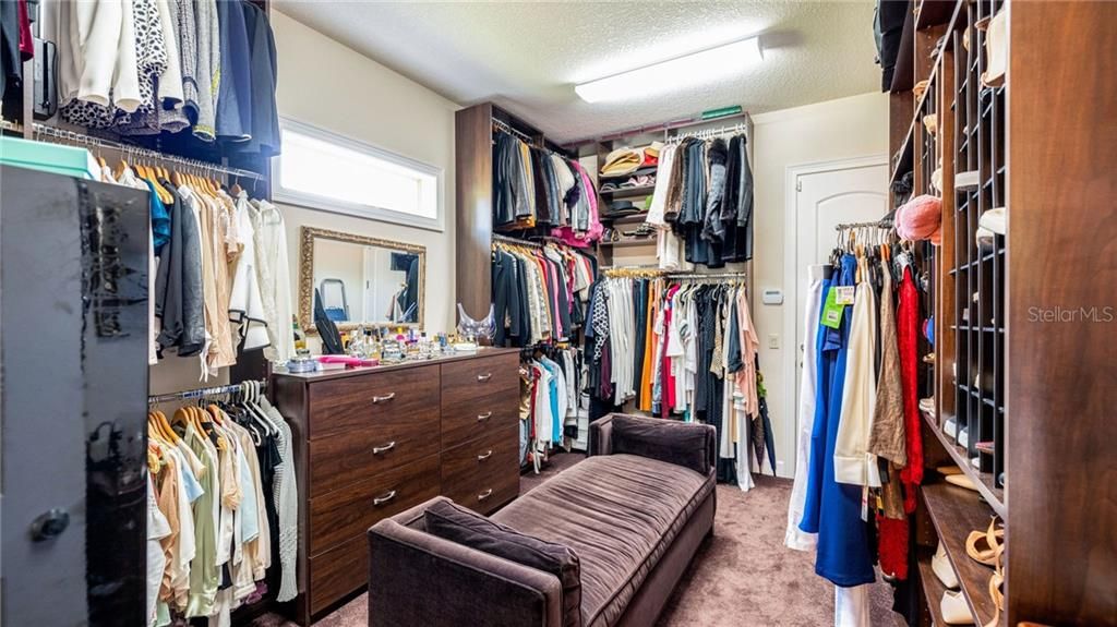 And this is just one of two MASTER BEDROOM closets!