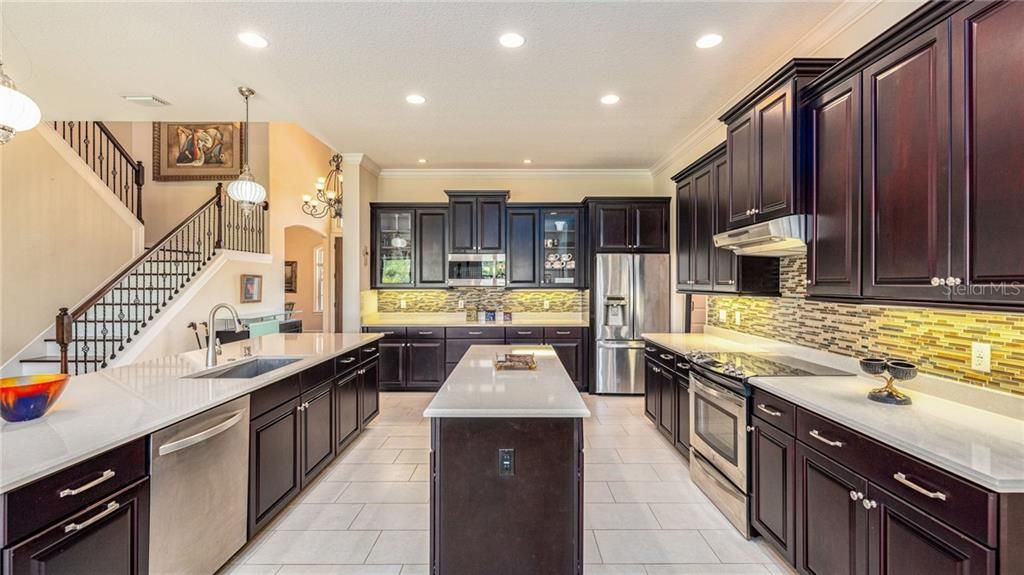 This kitchen is big enough for several cooks!