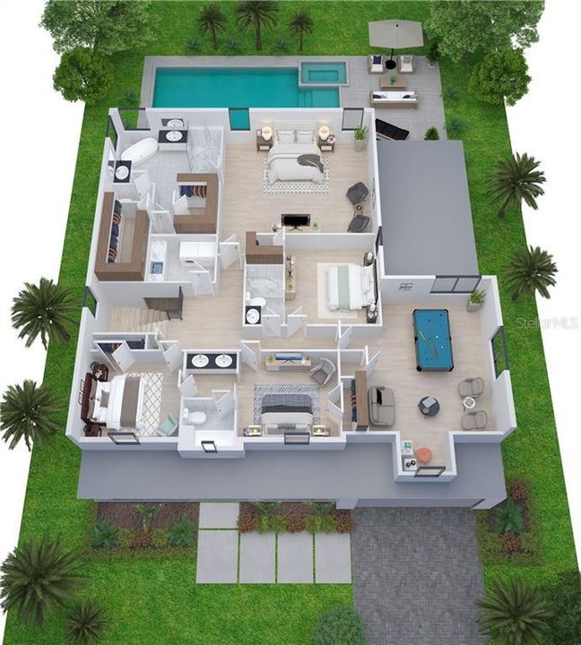Recently Sold: $1,609,000 (5 beds, 4 baths, 4107 Square Feet)