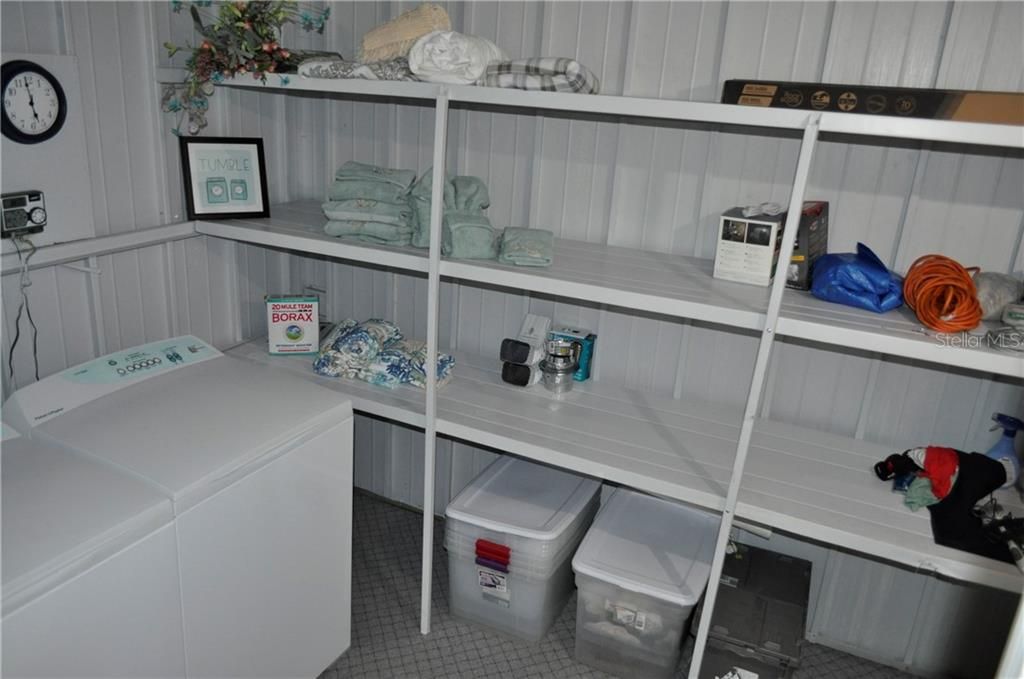 Utility room (Washer, Dryer, New Paint & carpet)