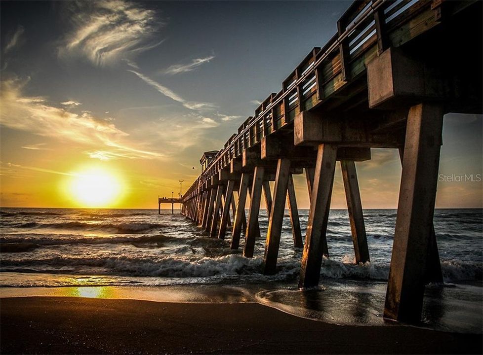Sunset at the Venice Fishing Pier