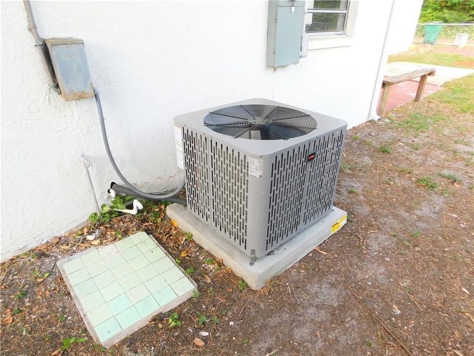 brand new Central AC system with heat