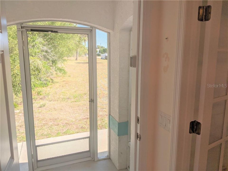 the unit is spacious with private access to each unit via a screened porch