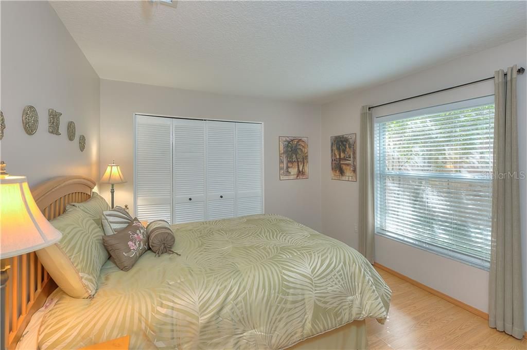 Bedroom #2 features laminate floors & plenty of natural light!