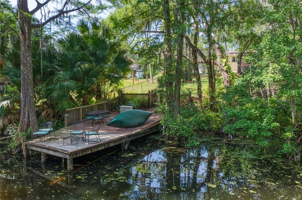 More views of your backyard private dock