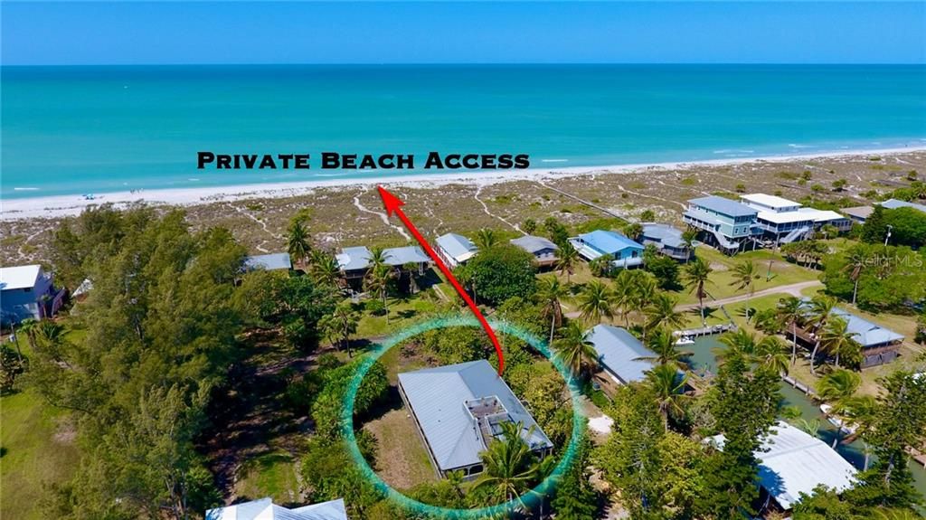 PRIVATE EASEMENT TO THE BEACH