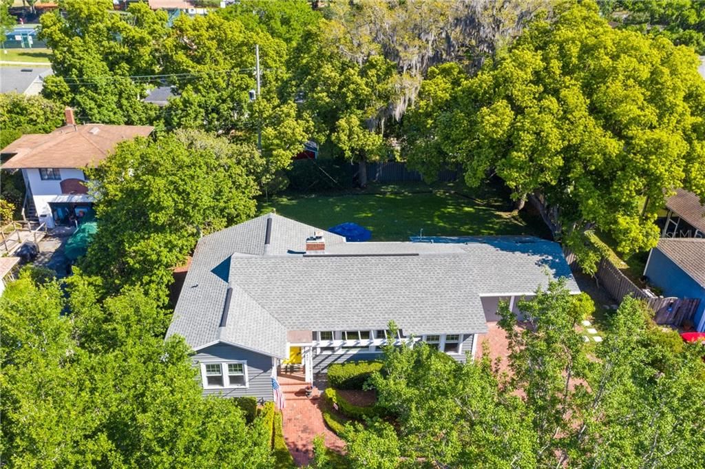Aerial View of your oversized lot in Delaney Park Neighborhood
