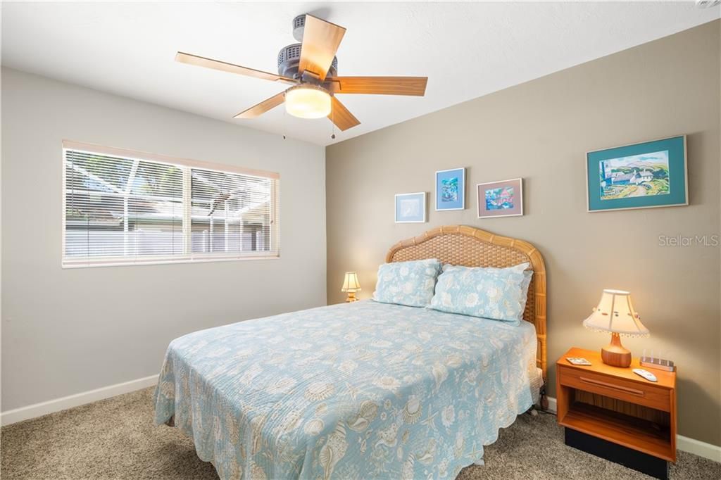 Guest Bedroom with ceiling fan