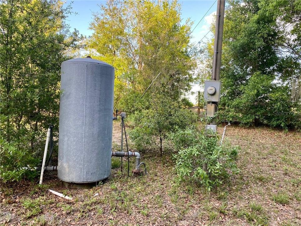 Water Well with running water and utilites for the site, as is, Buyer to inspect